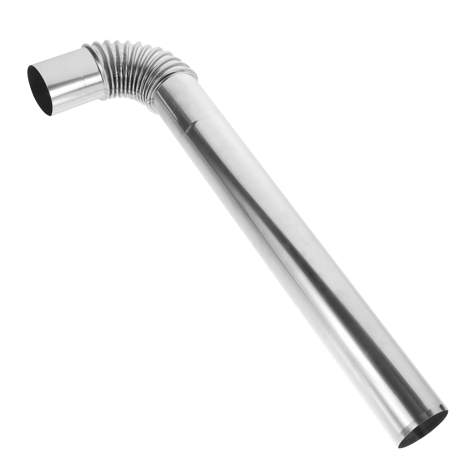 

1Set Stainless Steel Flexible Chimney Flue Metal Flue Exhaust for Stove Kitchen Vent Hose Flexible Air Pipe Chimney Exhaust
