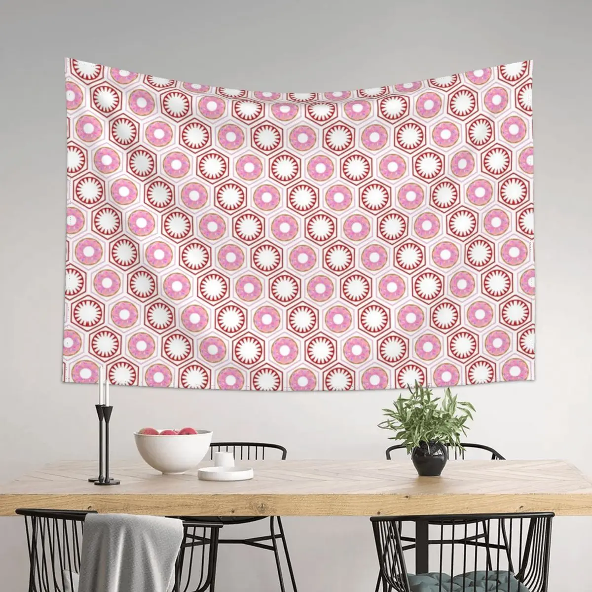 

Donuts And Order Tapestry Wallpaper Bedroom Room Decorations Aesthetic Aesthetic Home Decor Decorative Wall Mural Tapestry