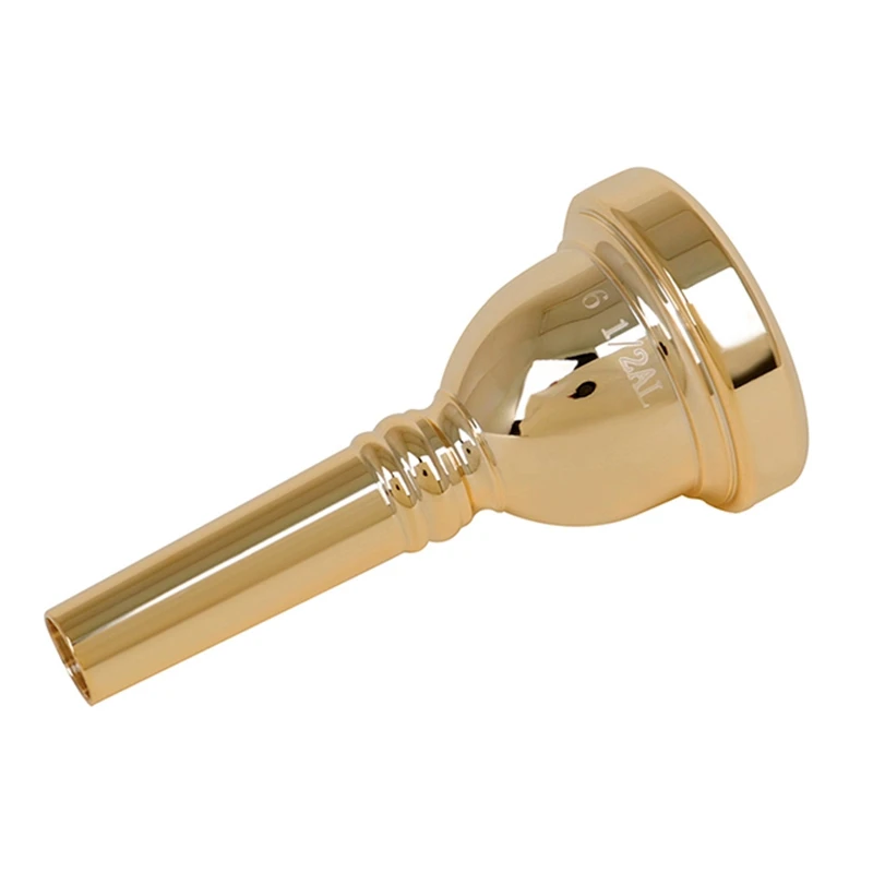 Trombone Mouthpiece 6 1/2 (6 And A Half) AL Mouthpiece, For Bach Fine Tenor Trombone Mouthpiece Finger Exerciser