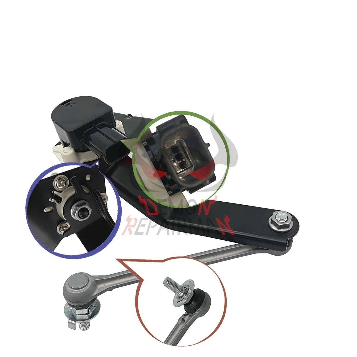 

New 8651A065 Rear Left Height Level Sensor For Mitsubishi Pajero Montero 4 IV V8 V9 2006-2016