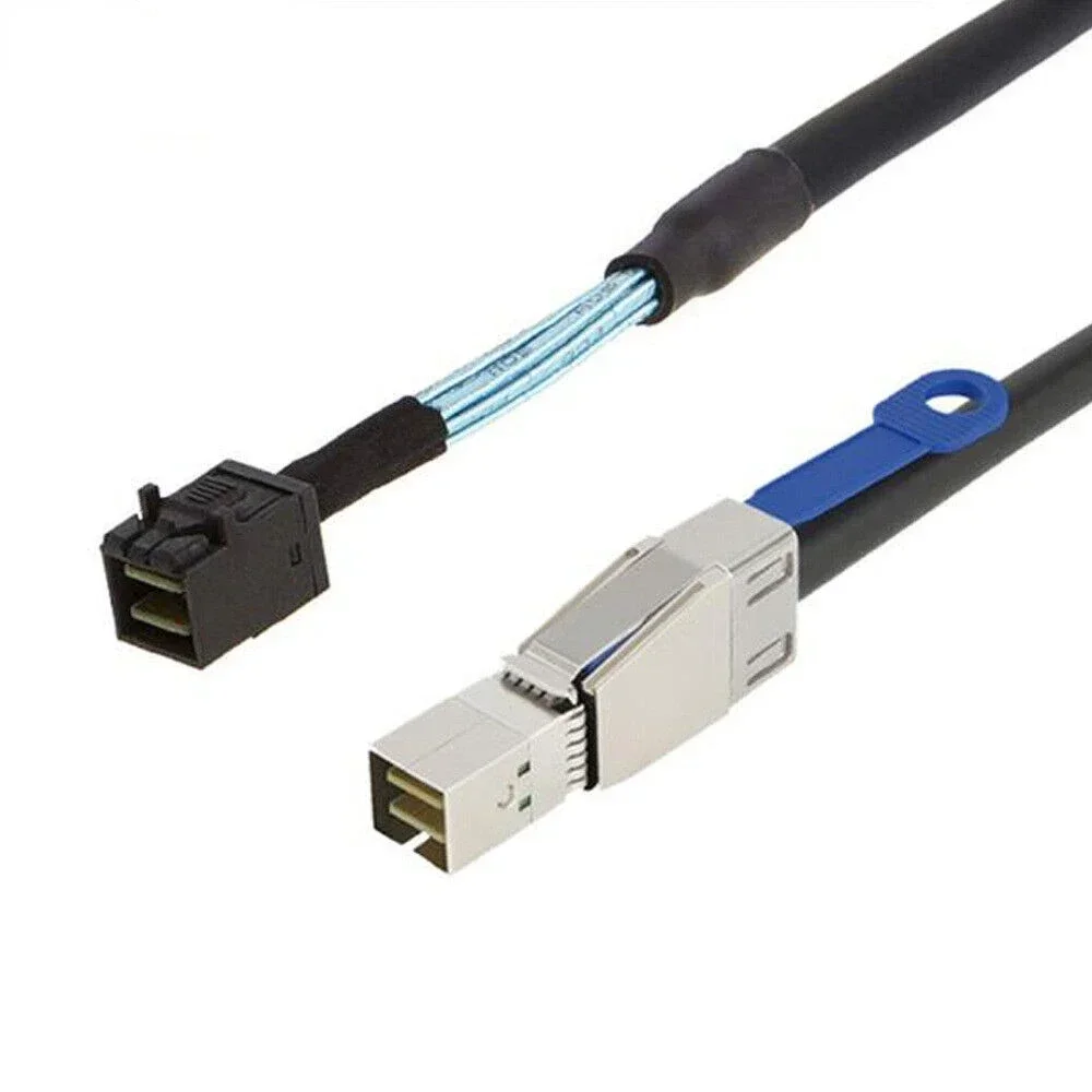 Кабель Mini SAS SFF-8644 — SAS SFF-8643, высокоскоростной кабель HDD/SSD Server RAID, внутренний разъем SAS для объединительной платы памяти