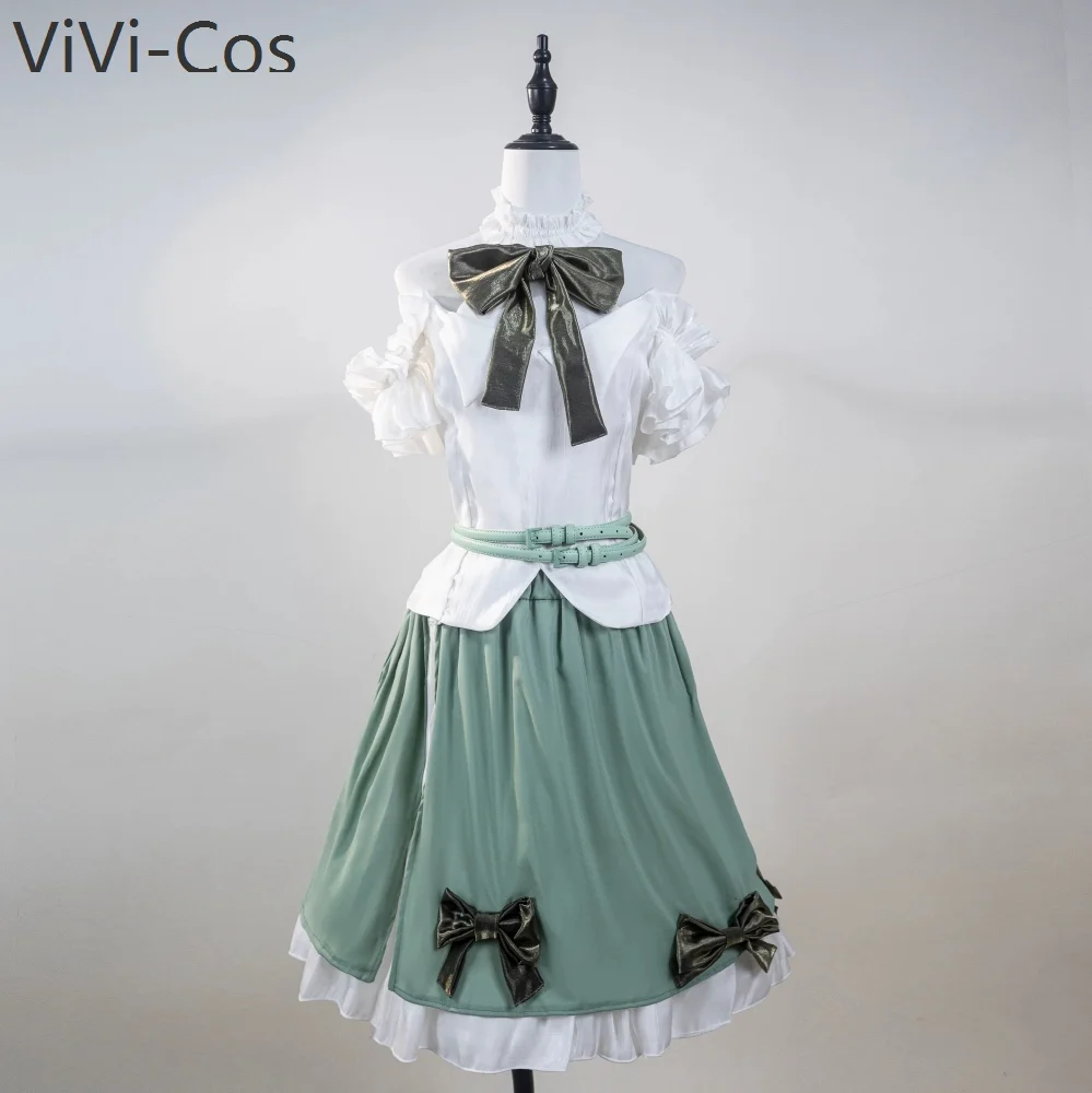 

ViVi-Cos Wuthering Waves Jinhsi Game Suit Gorgeous Lovely Uniform Cosplay Costume Halloween Party Role Play Outfit Women