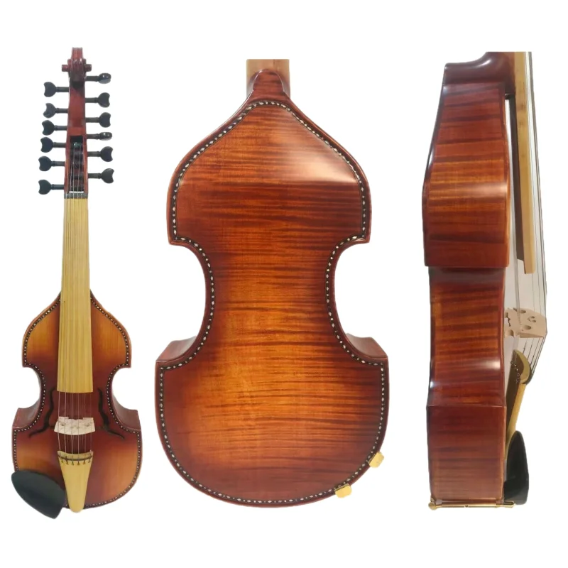 

SONG Brand Master 6×6 strings 15“ viola d'Amore rib thicker 2" rich sound #15055