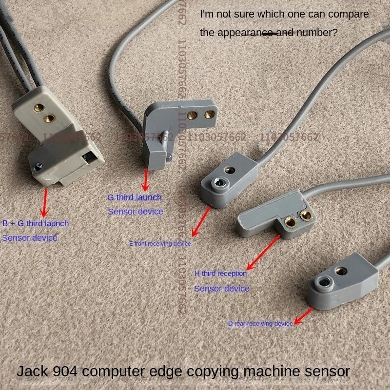 1PCS Original Sensor Front and Rear Receiving Transmitter Receiving Sensor for Jack 905e 904e Computer Overelock Sewing Machine