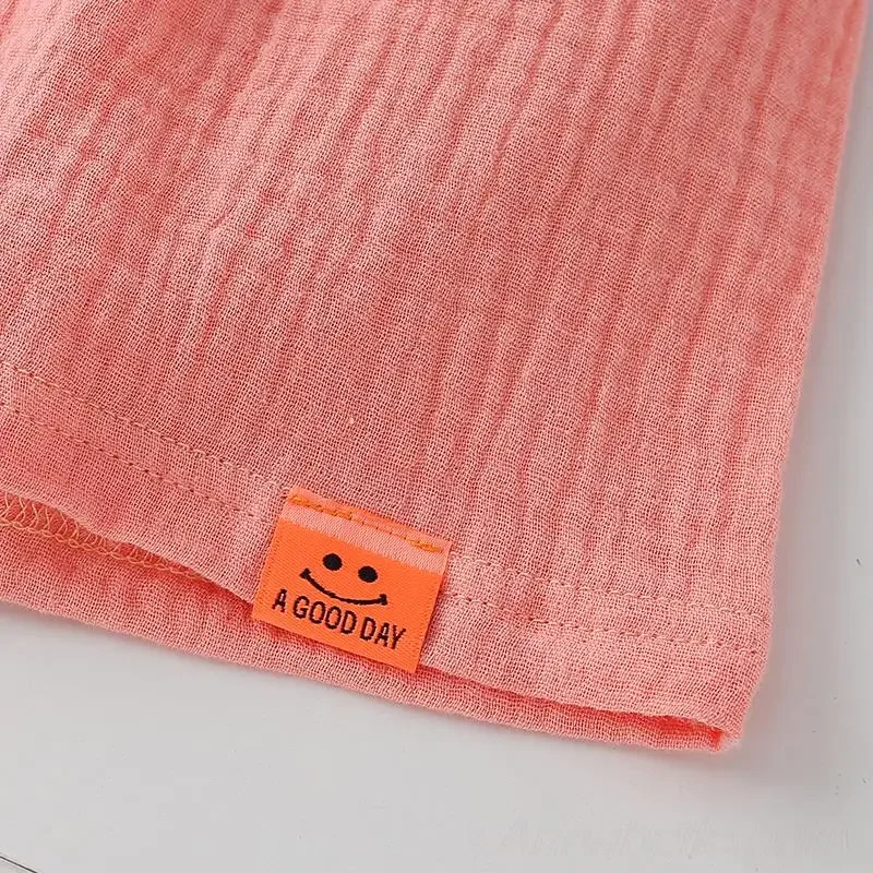 شورت موسلين للأولاد والبنات ، بنطلون قصير للأطفال ، طفل ، 1 إلى 2 3 4 5 6 7 8 9 10 سنوات ، قطن ، بني ، أزرق داكن ، من 6 إلى 12 شهرًا ، 18 شهر ، 24 شهر #5