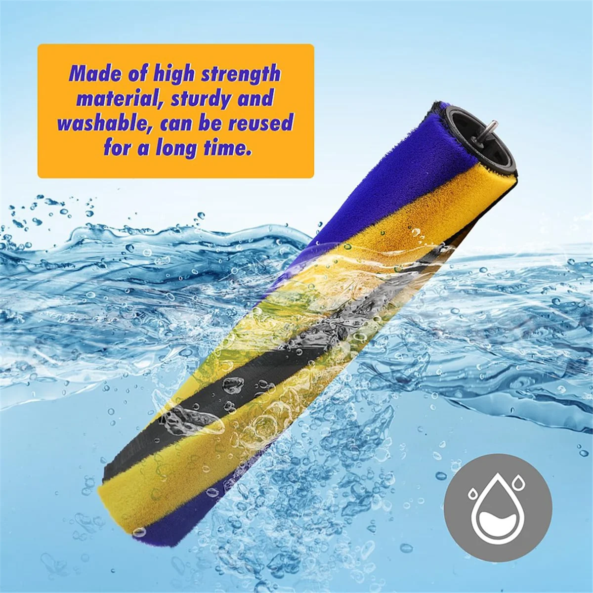 Brosse à rouleau souple de rechange pour aspirateur sans fil, poignées pour V8, Slim V10, Slim V12, protected, Slim V15, Dream Accessoires-A