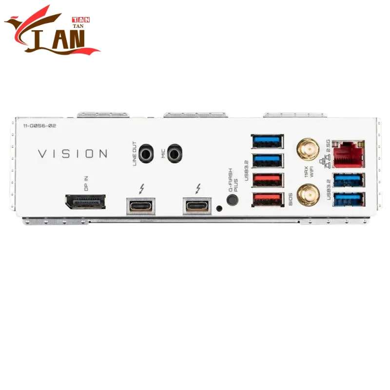 For Z590I VISION D Mtherboard 64GB M.2 LGA 1200 DDR4 Mini-ITX Z590 Mainboard 100% Tested Fully Work TAN