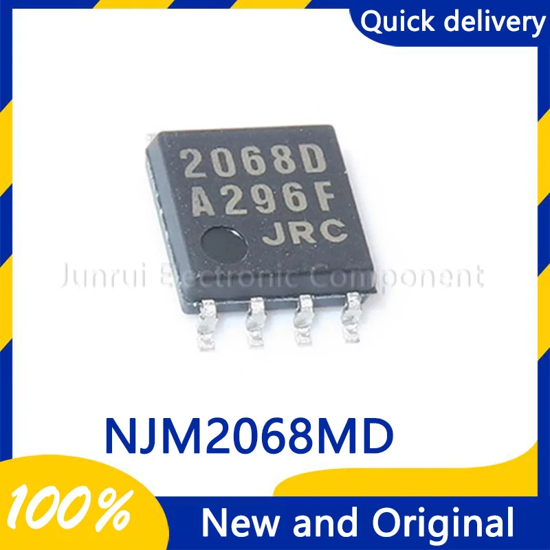 10PCS/LOT NJM2068MD Print 2068D 8-SOP Operational Amplifier Chip IC Electronic Component  Integrated Chip Ic  New And Original