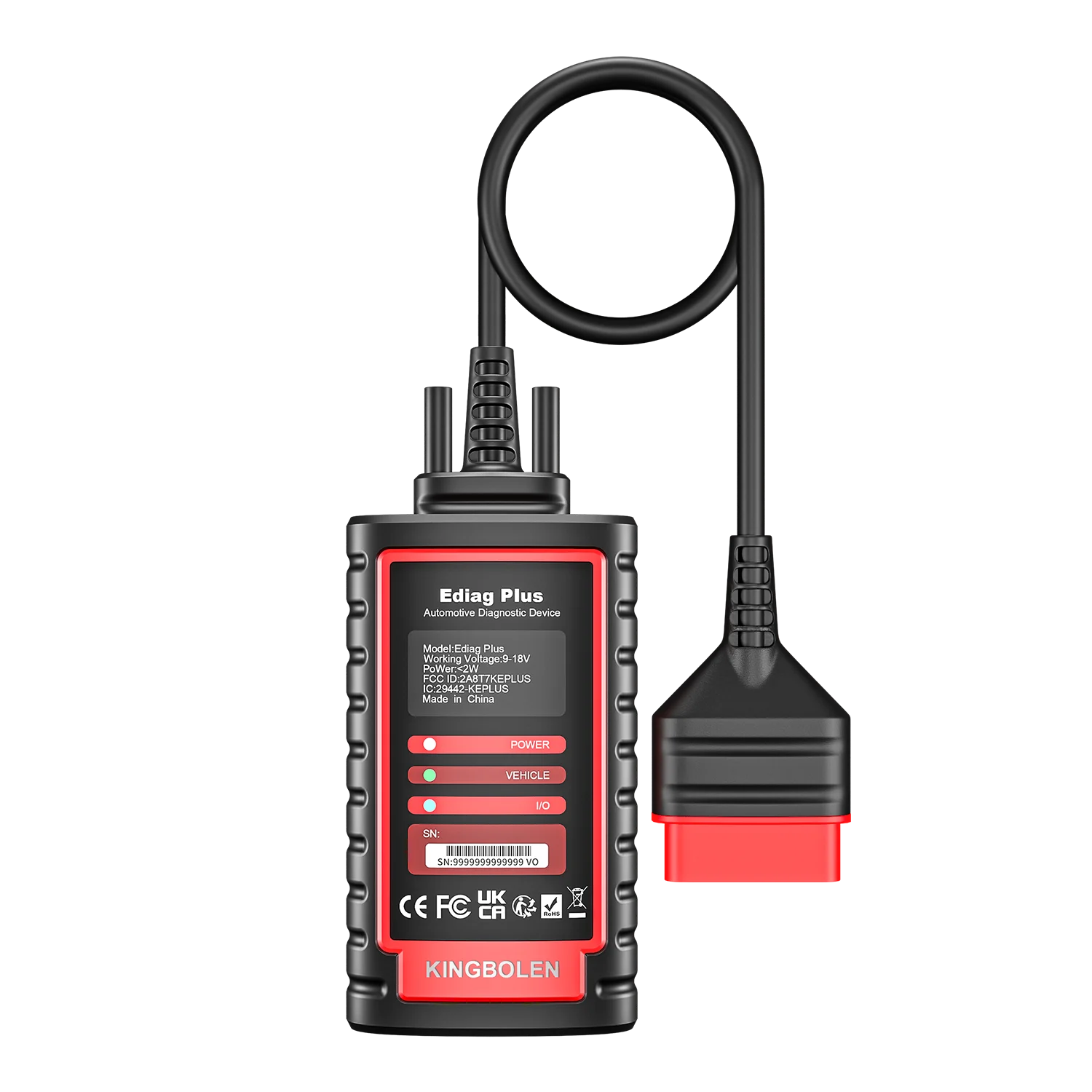 [Alle digitalen Seriennummern] KINGBOLEN Ediag Plus CAN FD Alle Systeme Steuergerätecodierung Aktiver Test 15 Resets Deutsches Auto Diagnosegerät TPMS FCA SGW Autoauth OBD Scanner – Detail 13