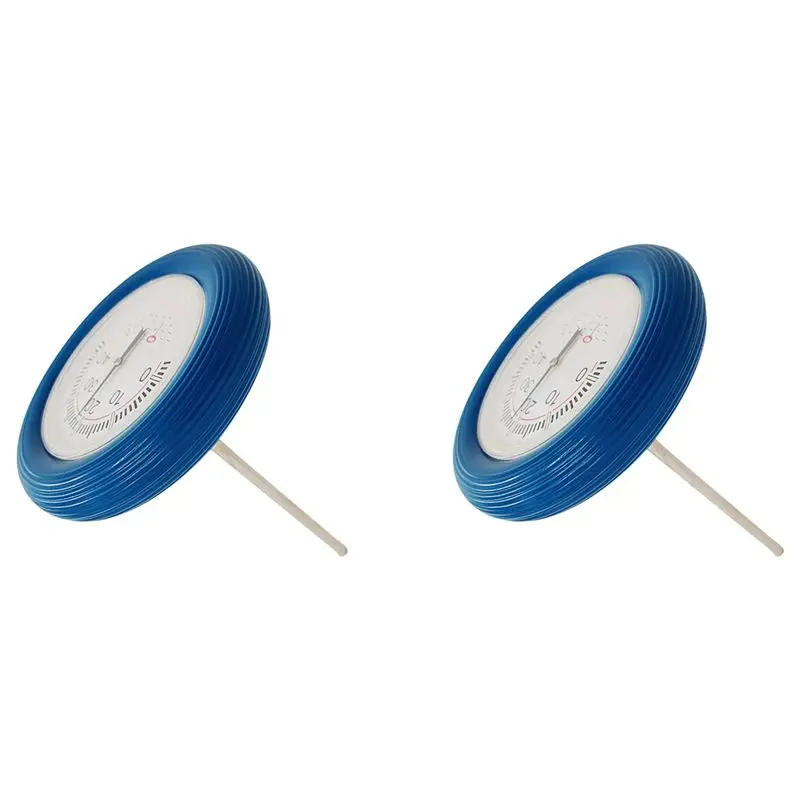 HOES-2X Underwater Thermometer Large Floating Plate Water Temperature Meter Thermometer Bathtub Pool Temperature Monitor