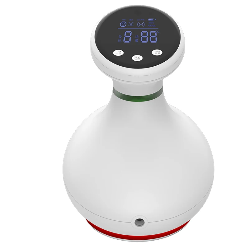 

OEM Electric Gua Sha Cupping Instrument Portable Intelligent Household Whole Body Meridian Brush Massager with USB Power Source