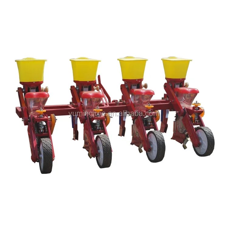 

High Quality Farm Tractor Compact Corn Seeder With Fertilizer Maize Beans Planter