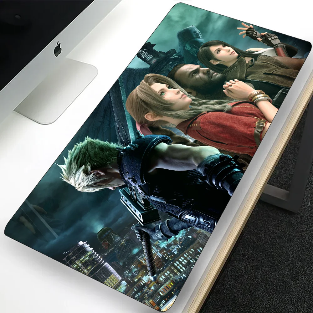 Final Fantasy 7 Large Gaming Mouse Pad Computer Mousepad PC Gamer Laptop Mouse Mat Office Mausepad XXL Keyboard Mat Desk Pad