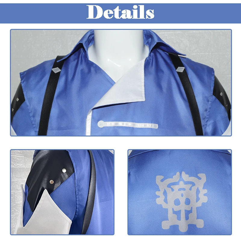 Traje de Cosplay de Richter Belmont, conjunto de pantalones y Top de Castlevania, ropa masculina, fantasía, Halloween, carnaval, fiesta