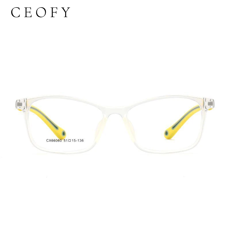 Ceofy Kids Eyeglasses Frames Glasses Children Flexible Fashion Optical Prescription Eyeglasses frame For Child Eyewear