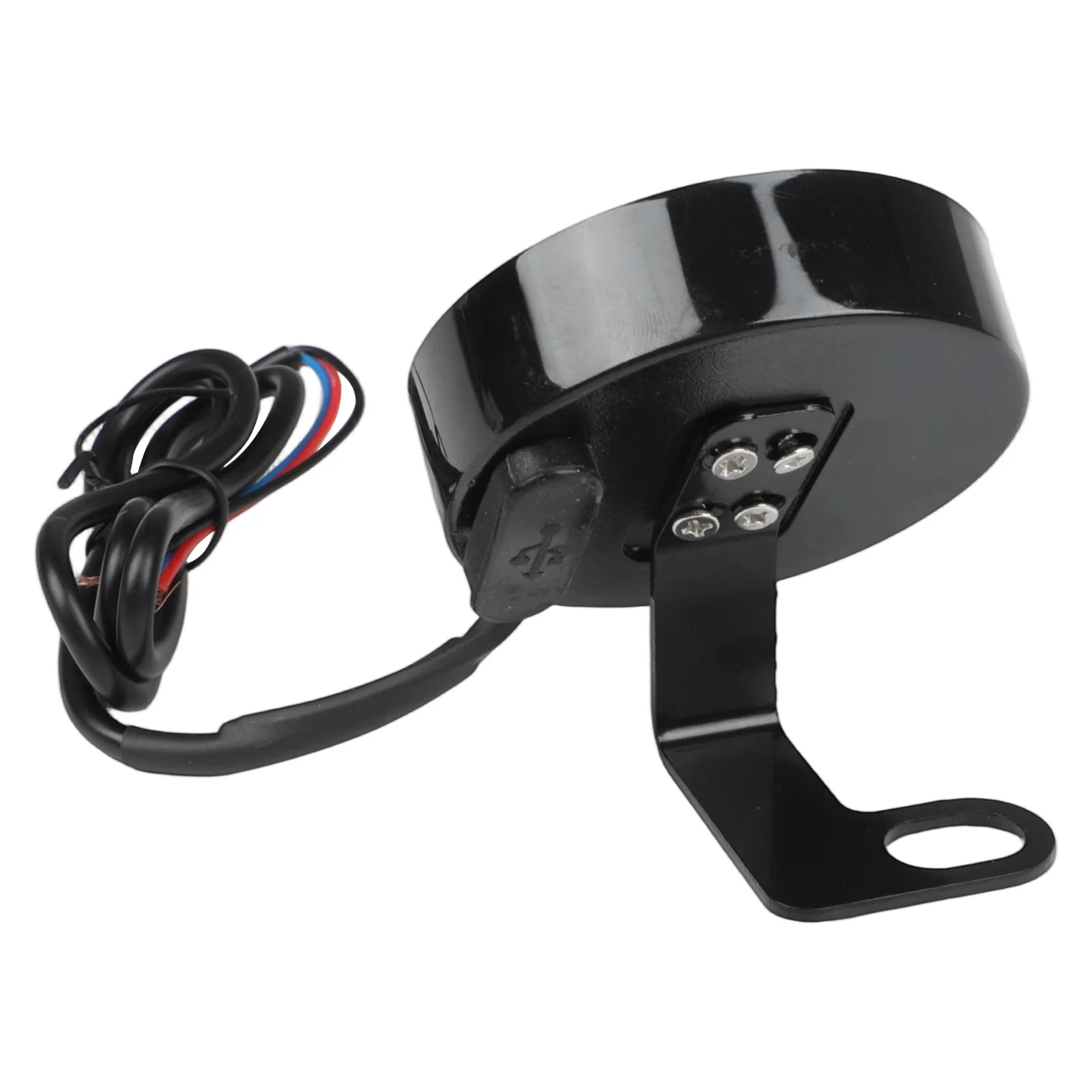 

Panel Digital Display Voltmeter BLACK Ambient Temperature Meter Easy Installation Motorcycle Performance Monitoring