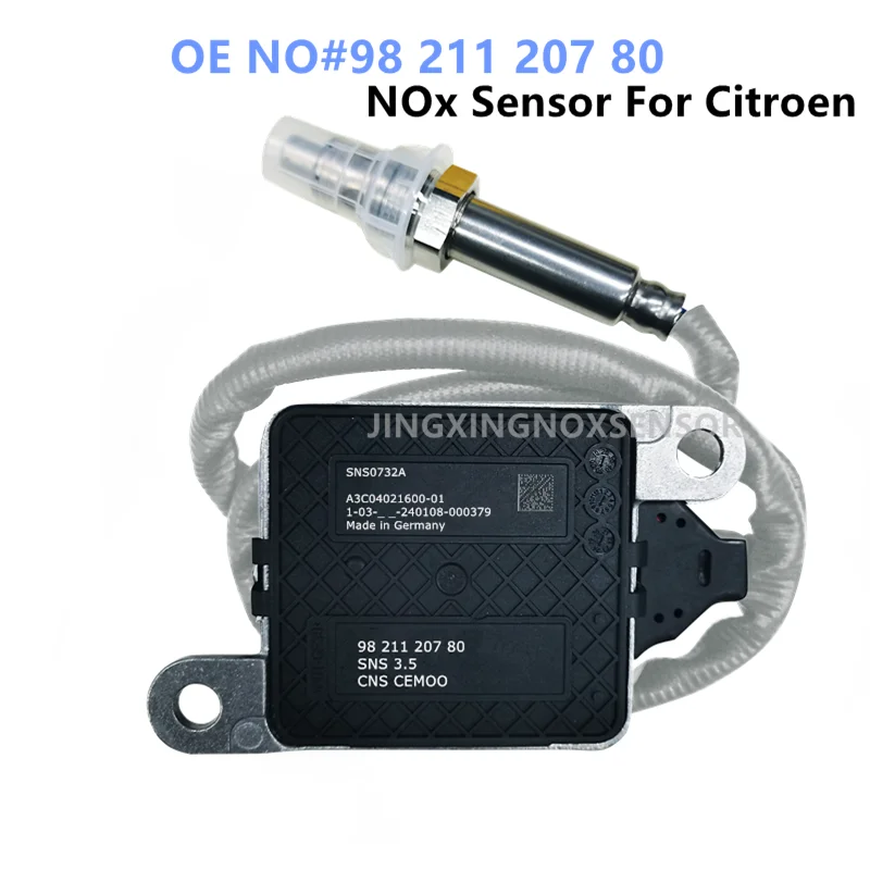 9821120780 SNS0732A Original NEW NOx Sensor For Peugeot Boxer 3 Citroen RELAY JUMPER 2 2.0 2.2 3.0 HDI BlueHDi EUR0 6 2010-2020