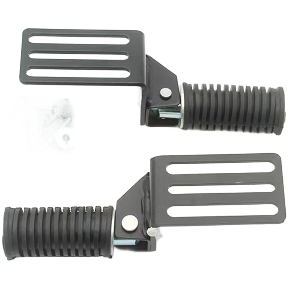 Folding Foot Pedal for Electric Scooter with Deepened Tread Grooves and Easy Installation Package Includes Mounting Screw