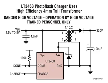 LT3468ES5 LT3468ES5-1 LT3468 -  Photoflash Capacitor Chargers in ThinSOT