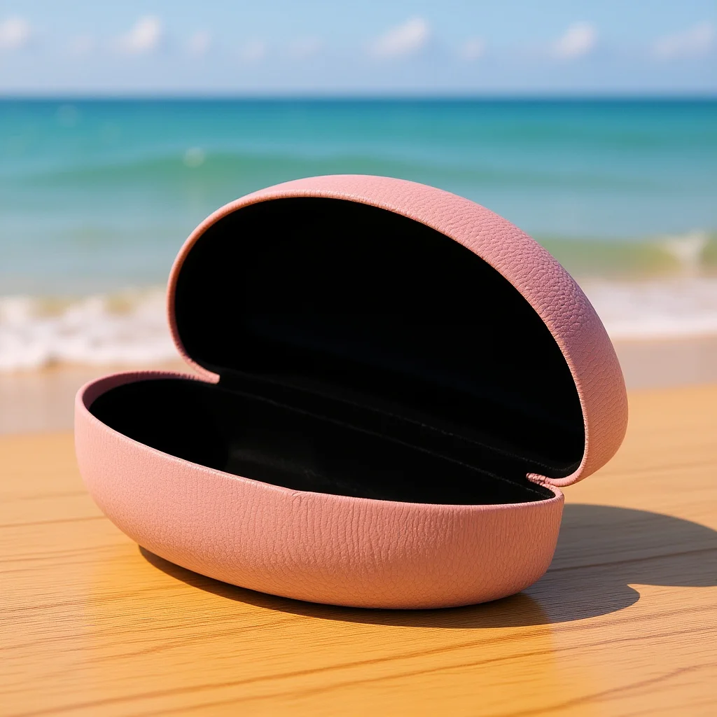 

Hard Shell Sunglasses Case Extra Large Size Fits All Glasses Protective Interior Scratch Proof Exterior Easy Clean Design Gift