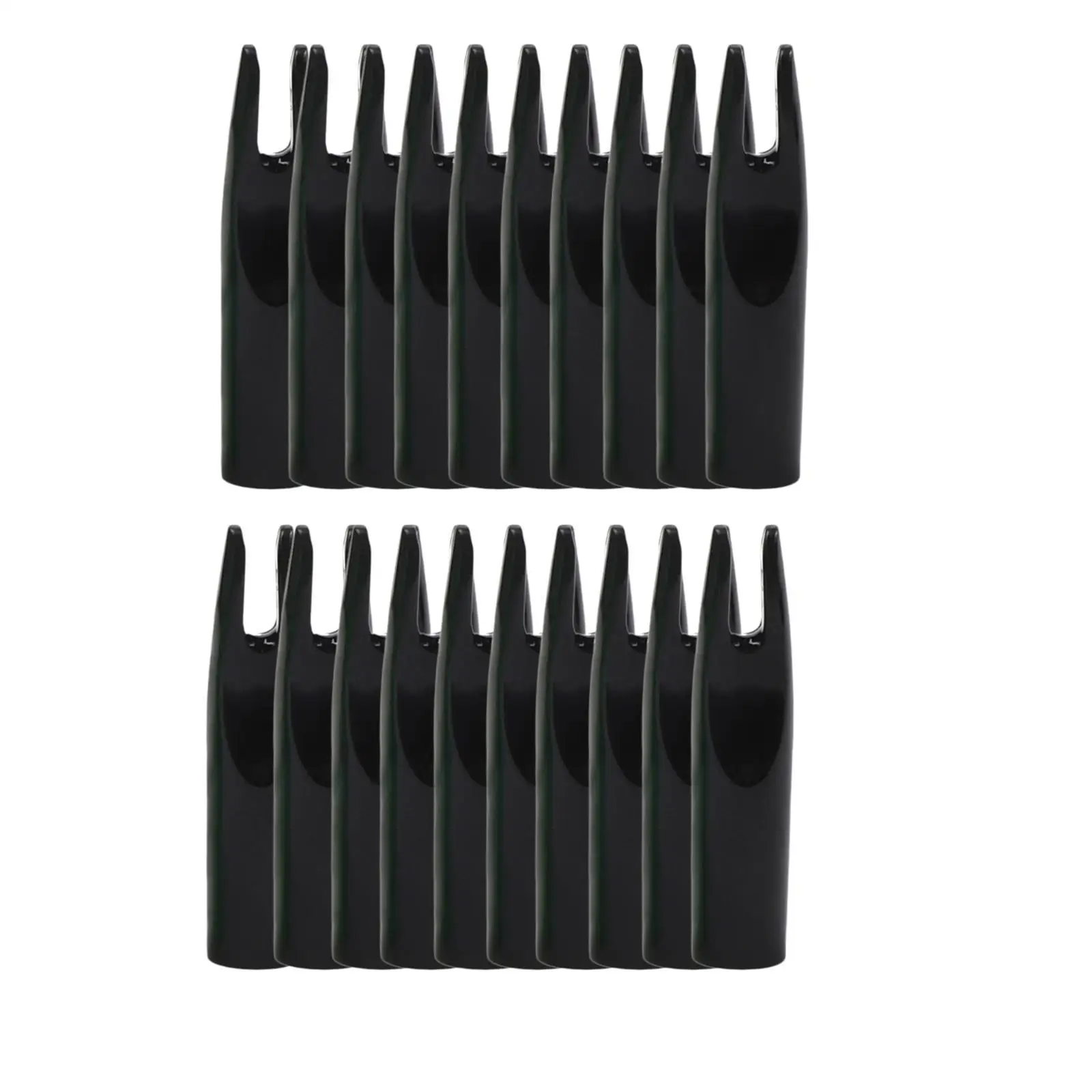 Arrow Nocks Tough Plastic Tail End for Archery Arrows Compound Bow Accessory for Training Use