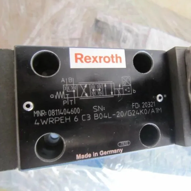 Rexroth Proportional Directional Valve R900972615 4WRZE10W9-85-7X/6EG24ETK31/A1D3M