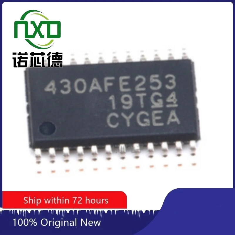 10PCS/LOT MSP430AFE253IPWR 430AFE253 TSSOP24 16 bit microprocessor chip Brand new original free shipping