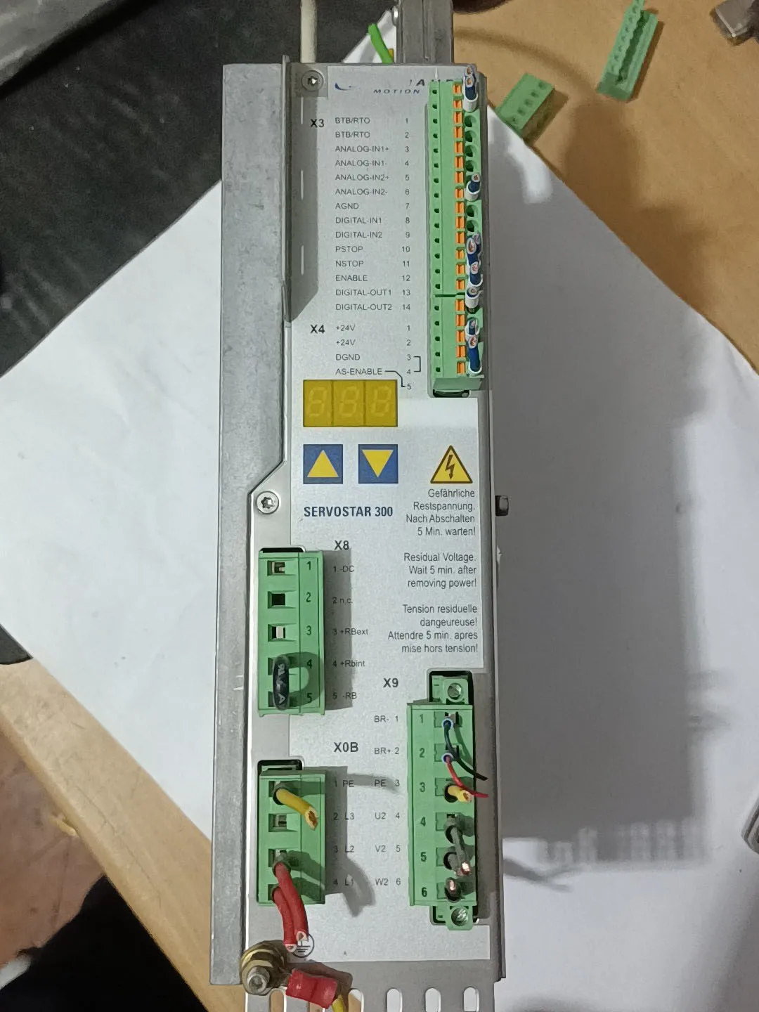 

ServoStar 303 S30361-NA Servo Drive for Kollmorgen S30361-NA