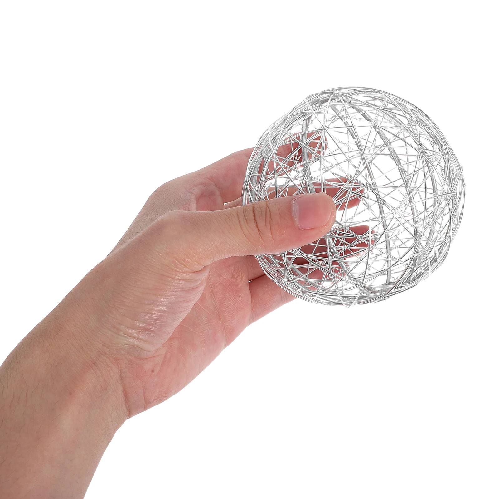 

Aluminum Wire Ball Lampshade G4 Round Iron Cage Vintage Hollow Shades for Ceiling Lights Table Lamps Metal