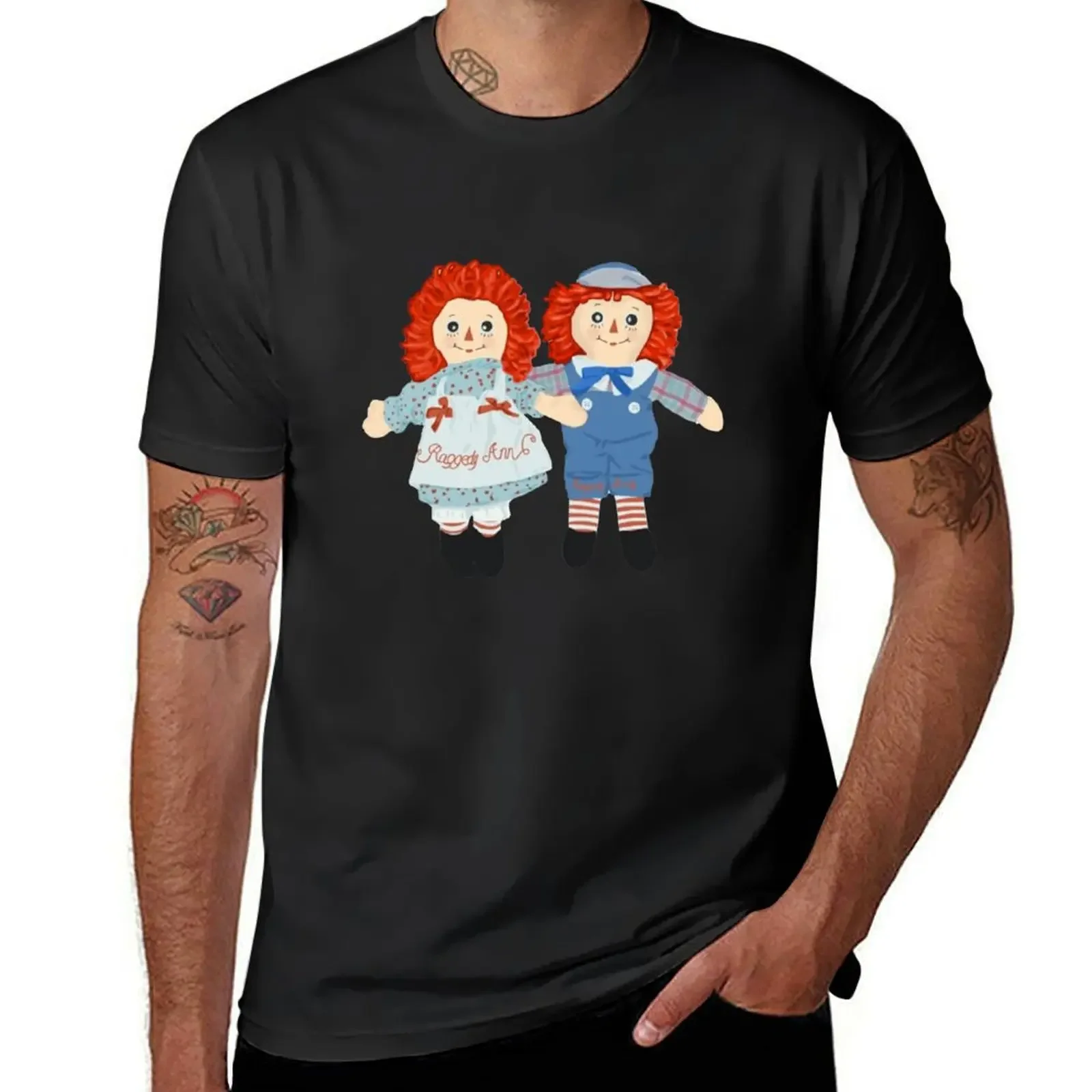 Raggedy ann and andy T-Shirt man t shirt shirts graphic tees sublime vintage t shirt men