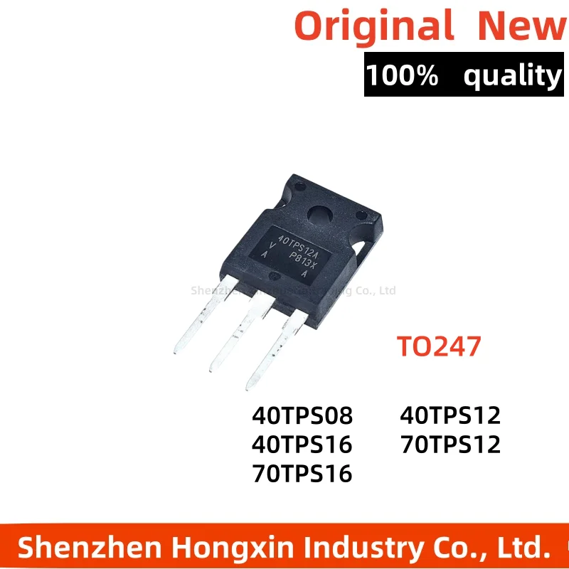 5-10 Pieces of Unidirectional Thyristor 40TPS08A, 40TPS12A, 40TPS16, 70TPS12, 70TPS16, Directly Inserted into TO247 Inverter Hig