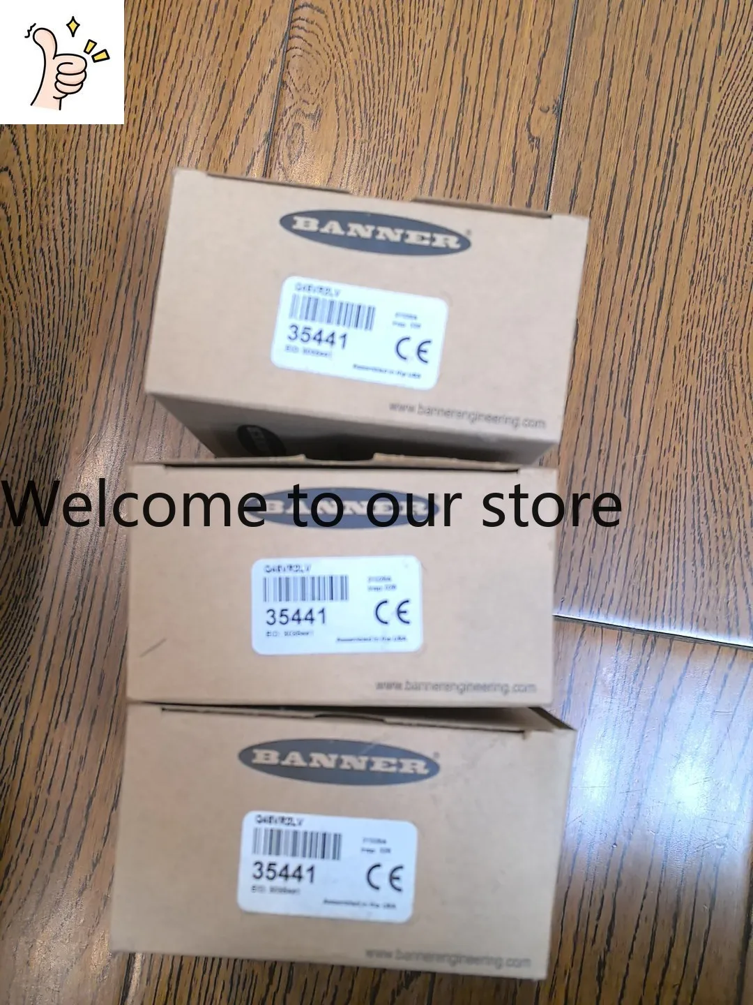 Q45VR2LV BANNER Sensor. New Original. Made In The USA