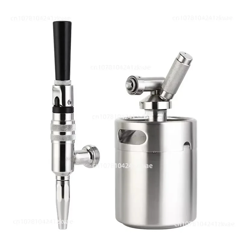 Brew Cold Brew Coffee 64 Oz Stainless Steel Homebrew Infuser 2 L Mini Keg Coffee Maker Machine Kit