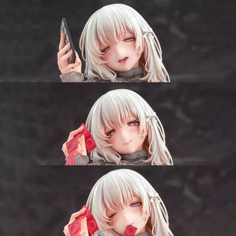 Figura de Anime Vibrastar Rokuku Mitsuhime de 19 cm, Figura de Acción de Honey Ji, Muñeca de Juguete Modelo Tsuki Uzaki/Kouhai Chan/Akane