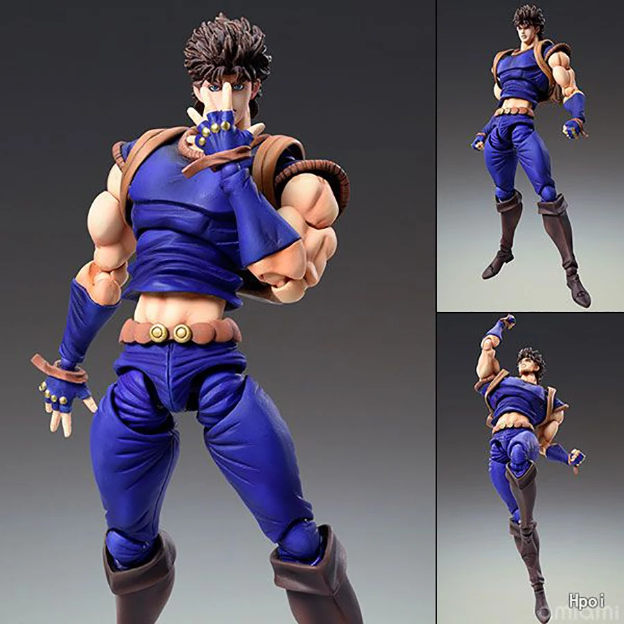 Original Medicos Super Action Statue JoJo's Bizarre Jonathan Joestar Action Figures 17cm