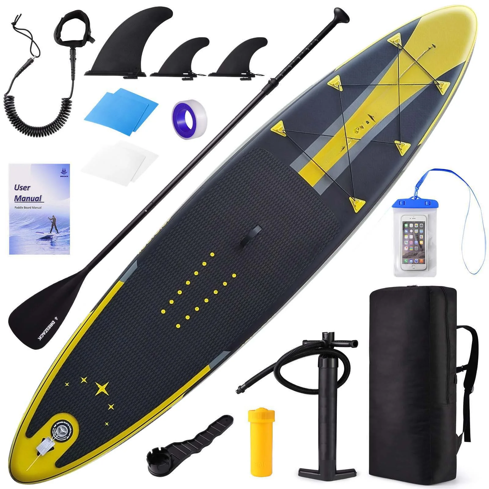 

Marine Sports Inflatable Surfboard Sup Paddle Board Standing Surfing Board Race Racing Pulp Board Paddle Manufacturer