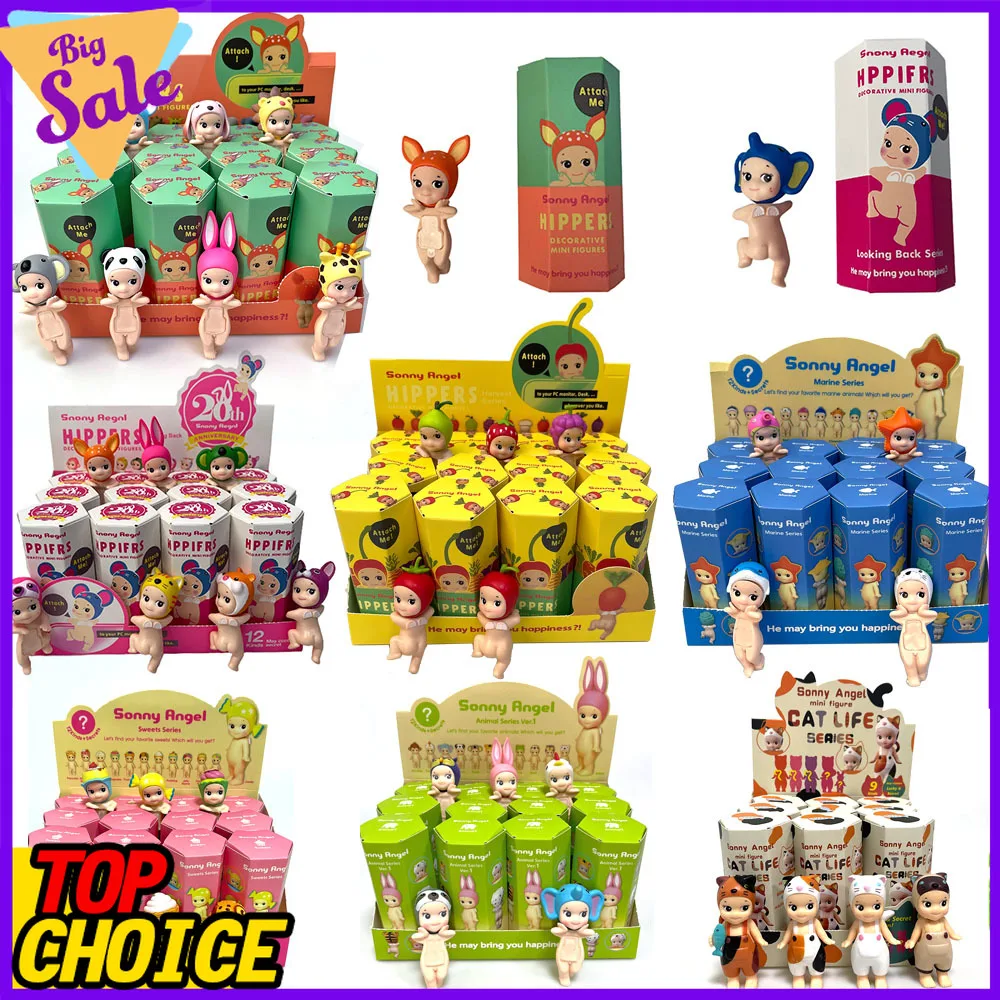 

Sonny Angel Animal Fruit Series слепая коробка милые аниме мультяшные фигурки коллекция Kawaii куклы игрушки Рождественский подарок коробка-сюрприз