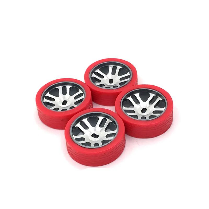 Suitable For WLtoys  284131 K989 iw04m Mosquito Car 1/28 RC Car Upgraded Hub Racing Soft Tire Skin