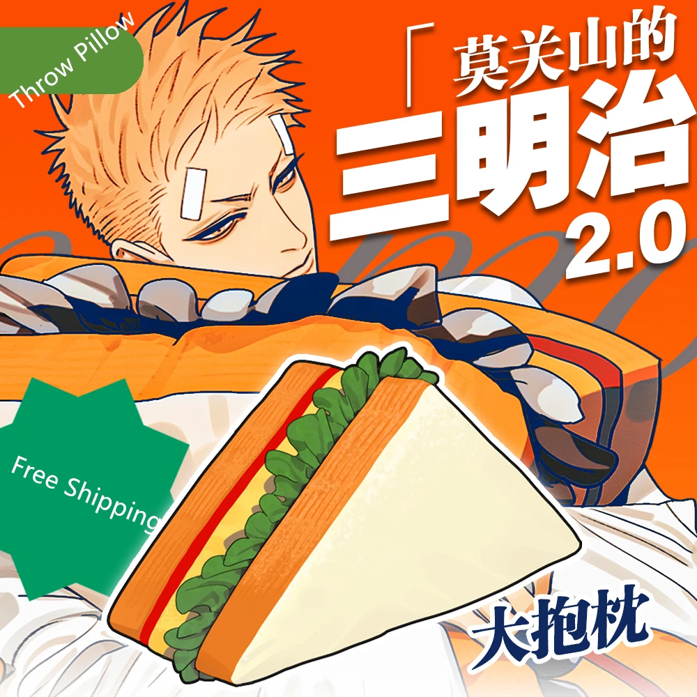 

Old Xian Mo Guanshan's Sandwich Pillow 60x60x85cm Mu Xing She/Mosspaca/19 days Official Around