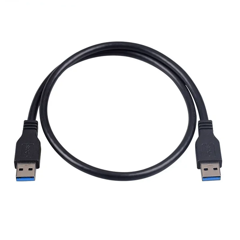 Kabel Data USB3.0 3 meter, kabel perangkat keras seluler kepala ganda A-A 5 meter, kabel Male-to-male USB 3.0 kecepatan tinggi