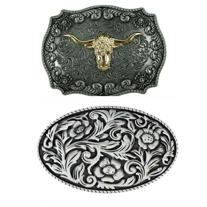 39bd-2pcs-fashionable-cow-head-belt-buckle-fashionable-go-shopping-unique