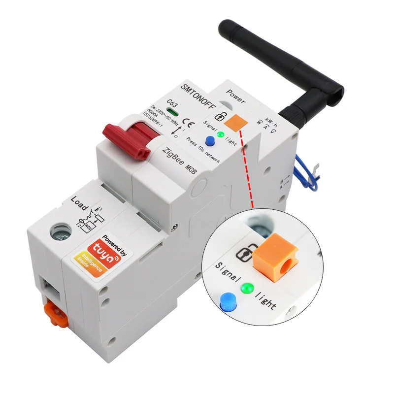 Tuya Zigbee 다기능 보호대 스마트 회로 차단기, 계량 음성 제어, 알렉사 구글 앨리스