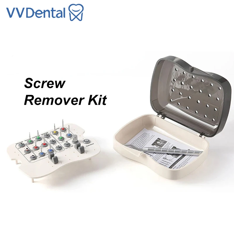 

Набор для удаления сломанных винтов и имплантатов VVDental: универсальный хирургический набор инструментов для стоматологов