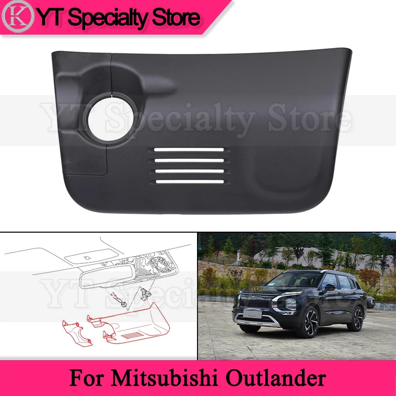 

Kamshing 7630A231 7630A232 For Mitsubishi Outlander Interior Mirror Panel Front Collision Reduction System FCM Cover