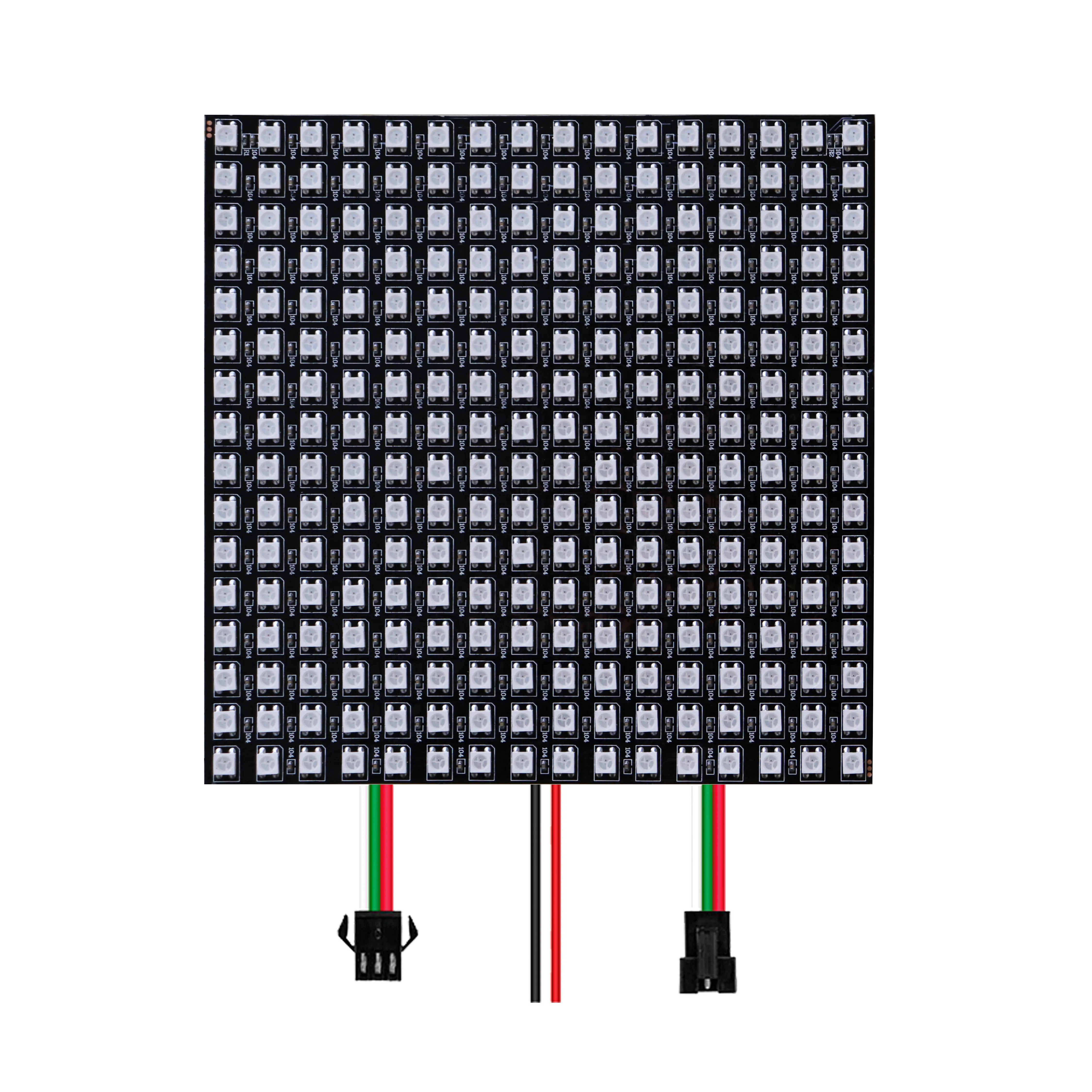 1-10 Stuks WS2812B RGB Flexibele 4X12 8X8 16x16 8x32 Pixel Led-paneel Matrix Scherm Module WS2812 Individueel Adresseerbare IC DC5V
