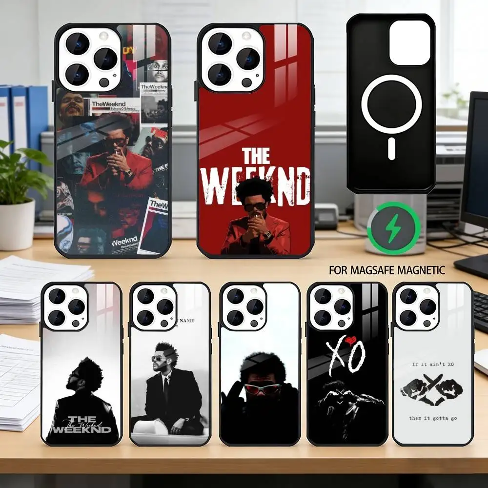 

the W-weeknd D-design Phone Case For iPhone17,16,15,14,13,12,11 Plus,Pro Magnetic For Magsafe Wireless Charging