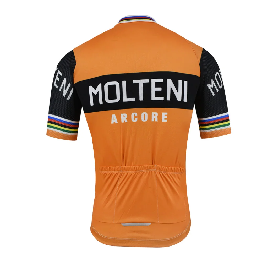 La Casera Retro Cycling Jersey Team Z Men Classical Mtb Clothing Molteni Bike Jersey Triathlon Maillot Ciclismo