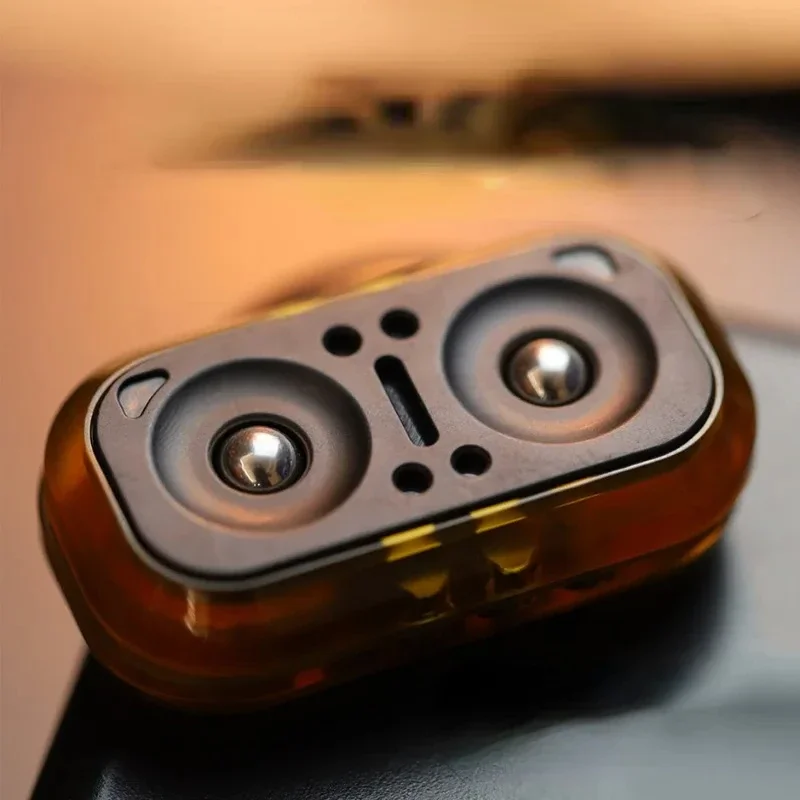 

Магнитная карта с изображением совы, слайдер для снятия стресса с гироскопом на кончике пальца для снятия тревоги, механический слайдер, игрушка-спиннер