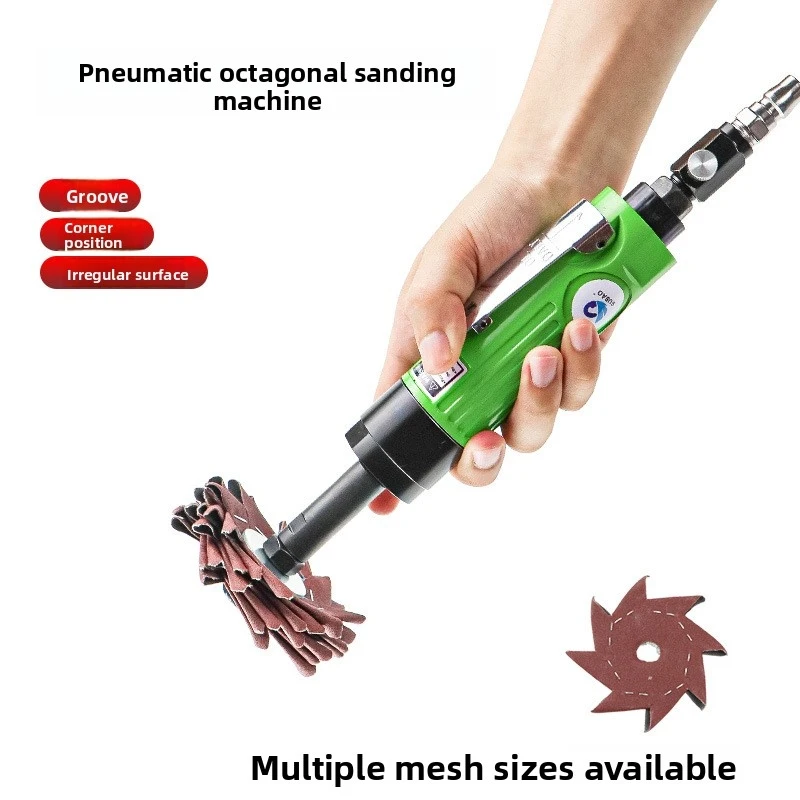 Furniture factory woodworking polishing machine, pneumatic octagonal sand polishing machine, sandpaper machine, grinding machine
