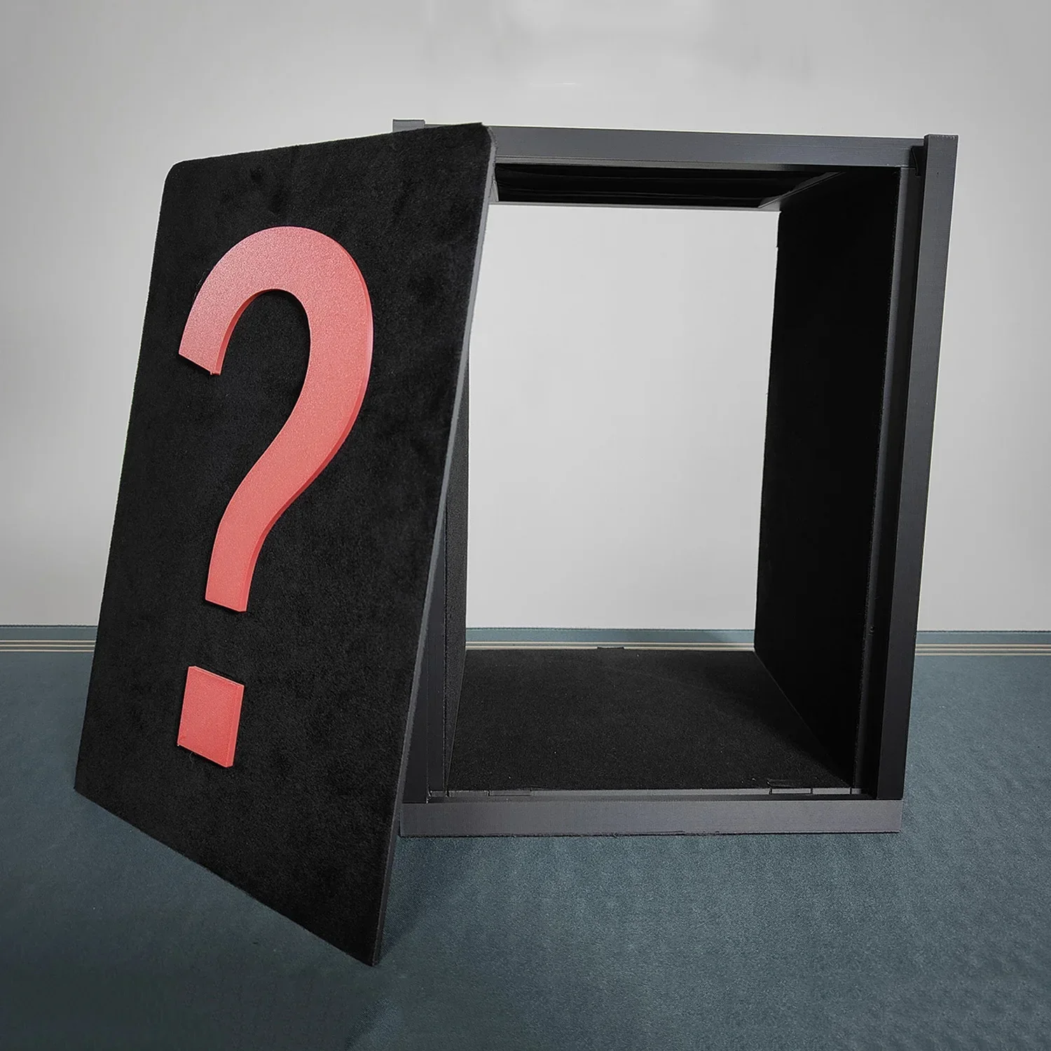 3D Mystery Box by 3D Magic Tricks Blindfolded Object Guessing Routine Close-up Stage Interactive Illusions Gimmicks Mental Props